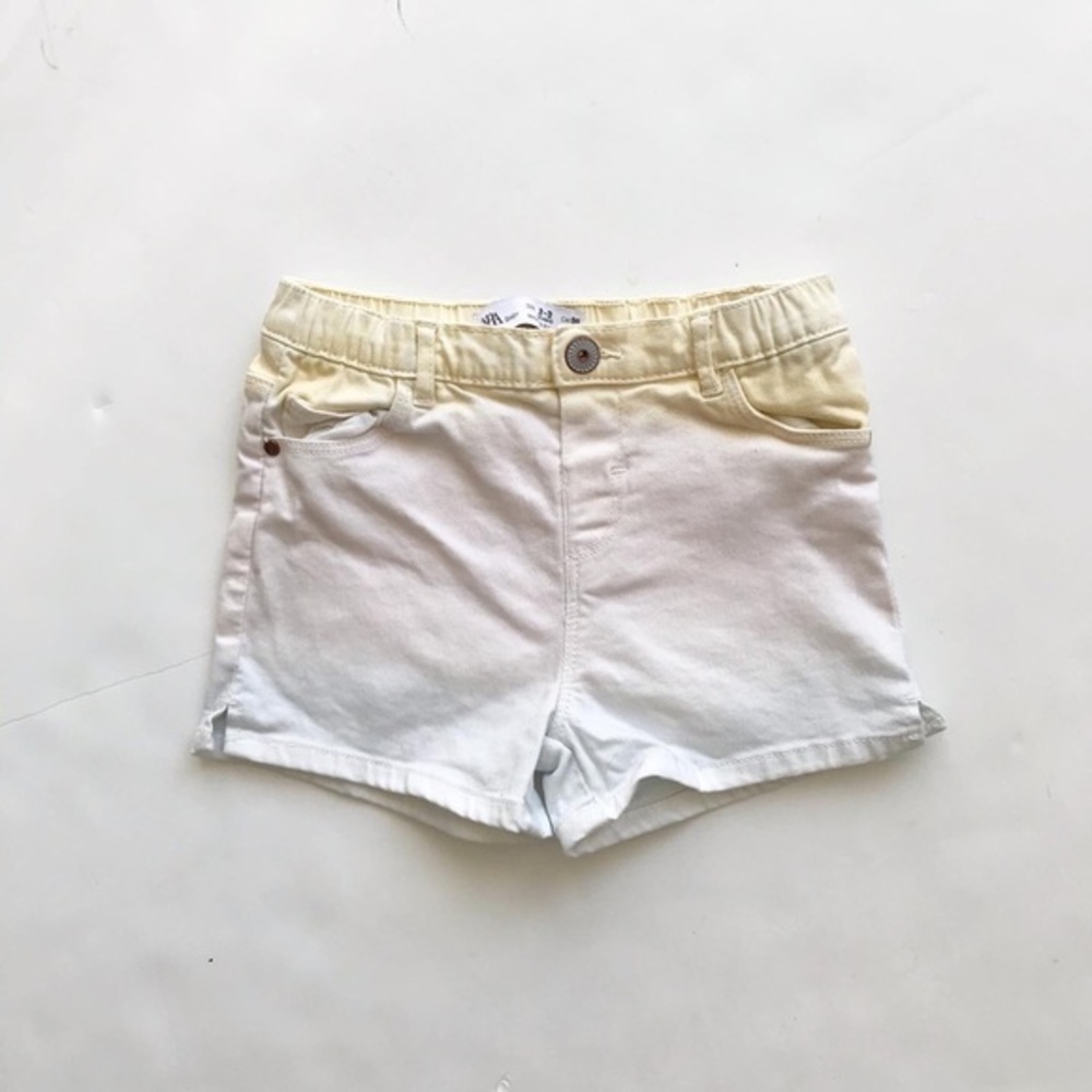 Zara tri-color ombré denim shorts EUC 2/3T